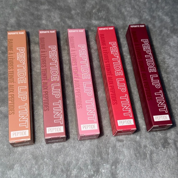 Romantic Rain Other - Peptide Lip Tint Set - 5 Colors